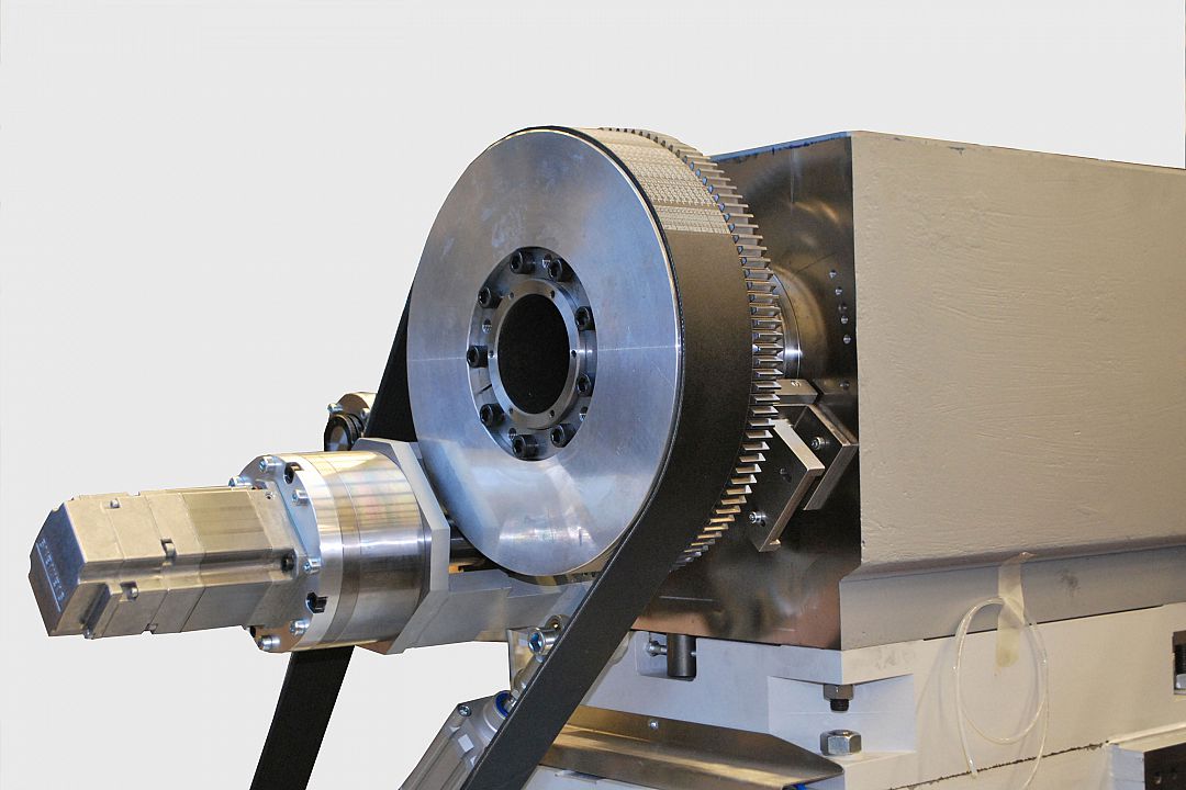 Complete C-axis with swiveling drive and high-resolution measuring technology&period;
